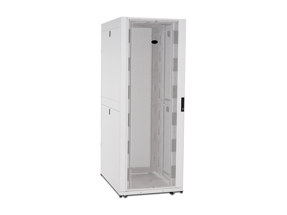 APC NetShelter SX - Schrank Netzwerkschrank - weiß - 48U - 48.3 cm (19")