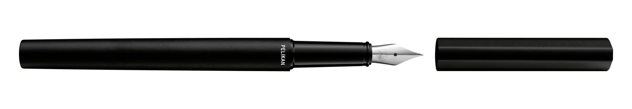 Pelikan 823593, Schwarz, Kartuschenfüllsystem, Blau, Edelstahl, Medium, 1 Stück(e)