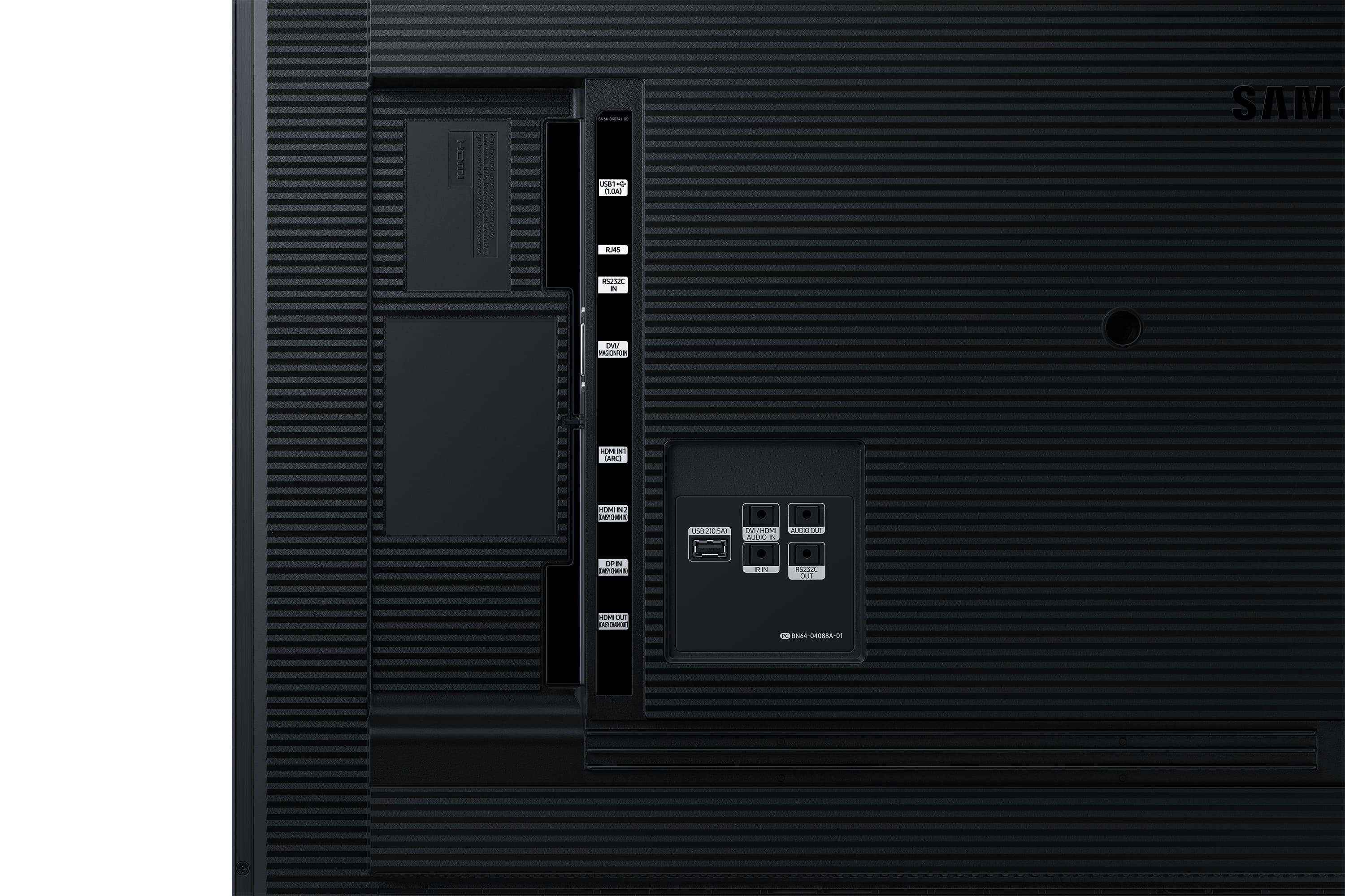 Samsung QM55B-T - 138 cm (55") Diagonalklasse QMB Series LCD-Display mit LED-Hintergrundbeleuchtung - Digital Signage - mit Touchscreen - Tizen OS - 4K UHD (2160p)