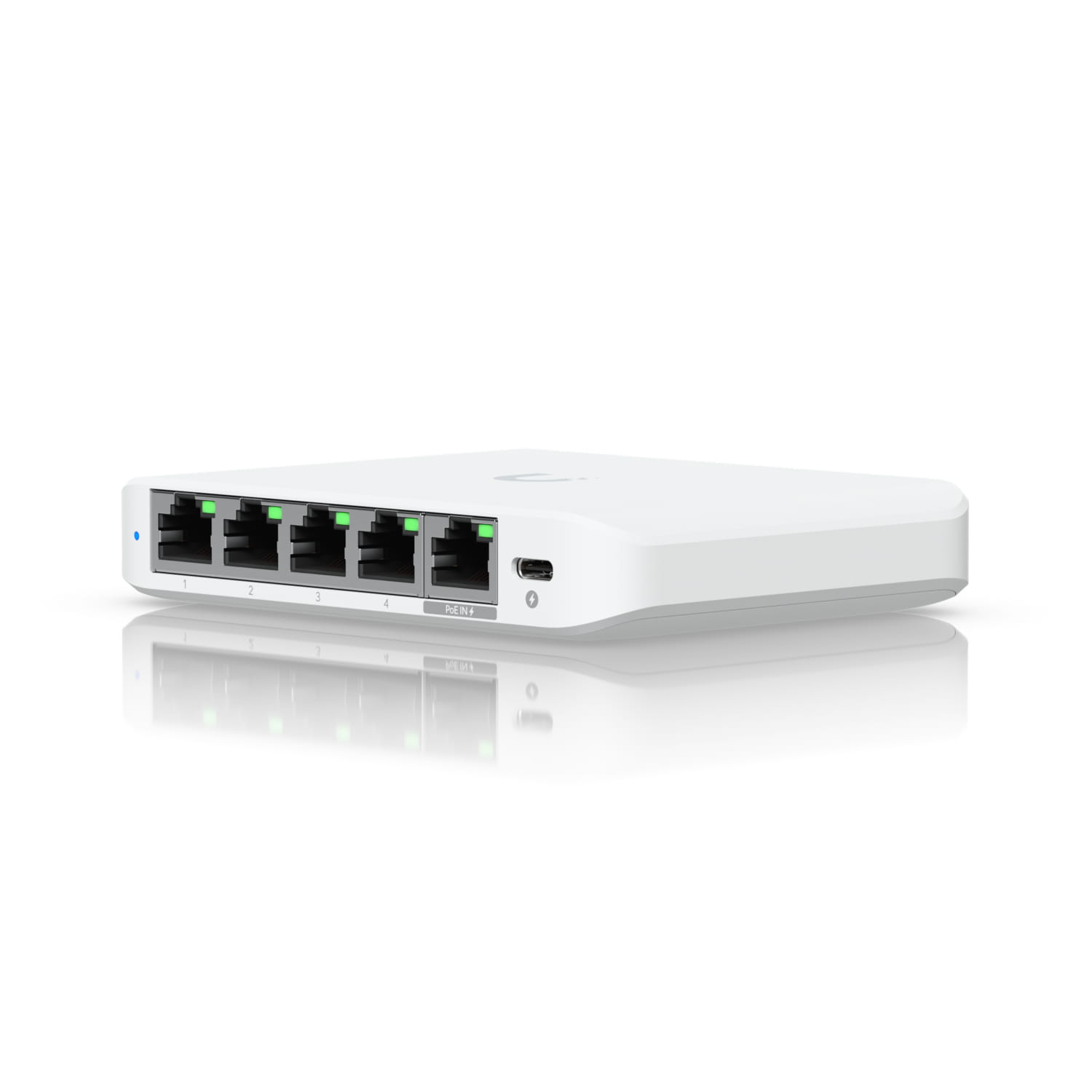 Ubiquiti UniFi Switch Flex Mini 2.5G - Switch - L2+ - managed - 4 x 2.5GBase-T + 1 x 2.5GBase-T (PoE)