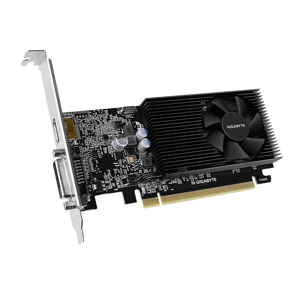 Gigabyte GT 1030 Low Profile D4 2G - Grafikkarte
