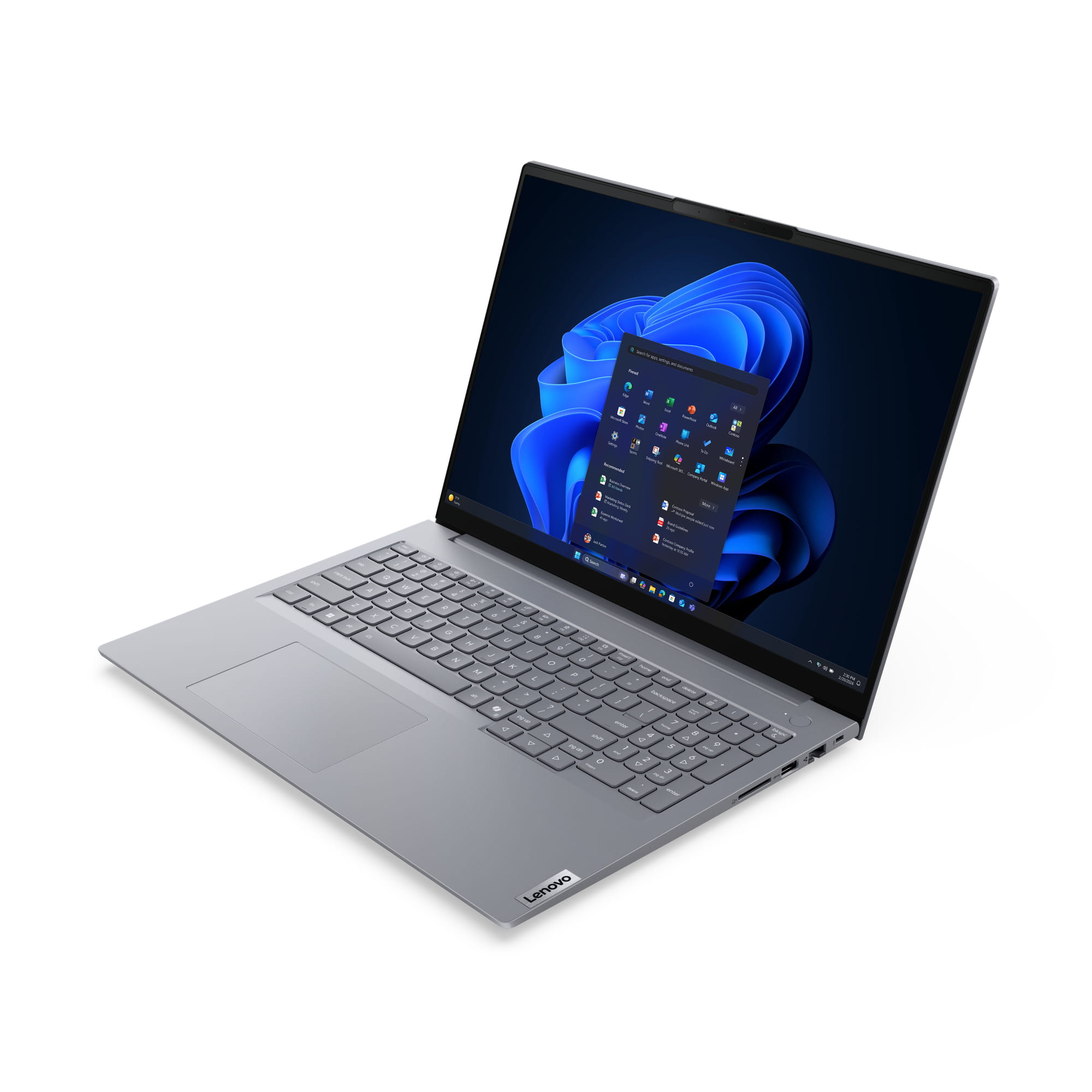 Lenovo ThinkBook 16 G9 AHP 21UT - AMD Ryzen 7 250 / 3.3 GHz - Win 11 Pro - Radeon 780M - 32 GB RAM - 1 TB SSD NVMe - 40.6 cm (16")