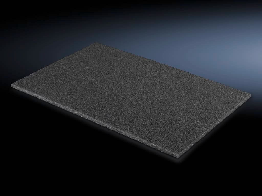 Rittal 5502.380, Staubfilter, Schwarz, Schaum, Kunststoff, 510 g