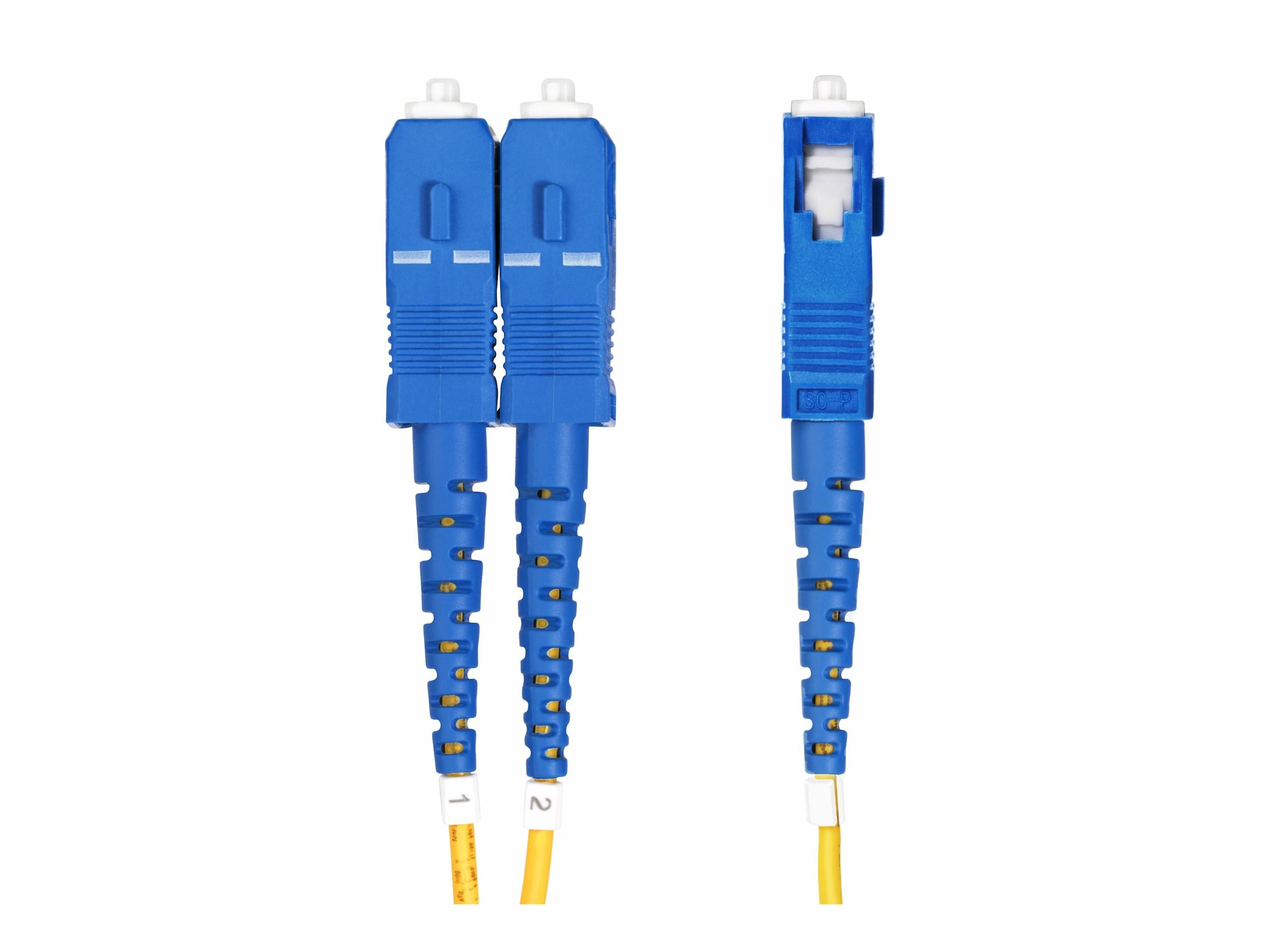 StarTech.com 15m OS2 LWL Patchkabel LC zu SC (UPC)