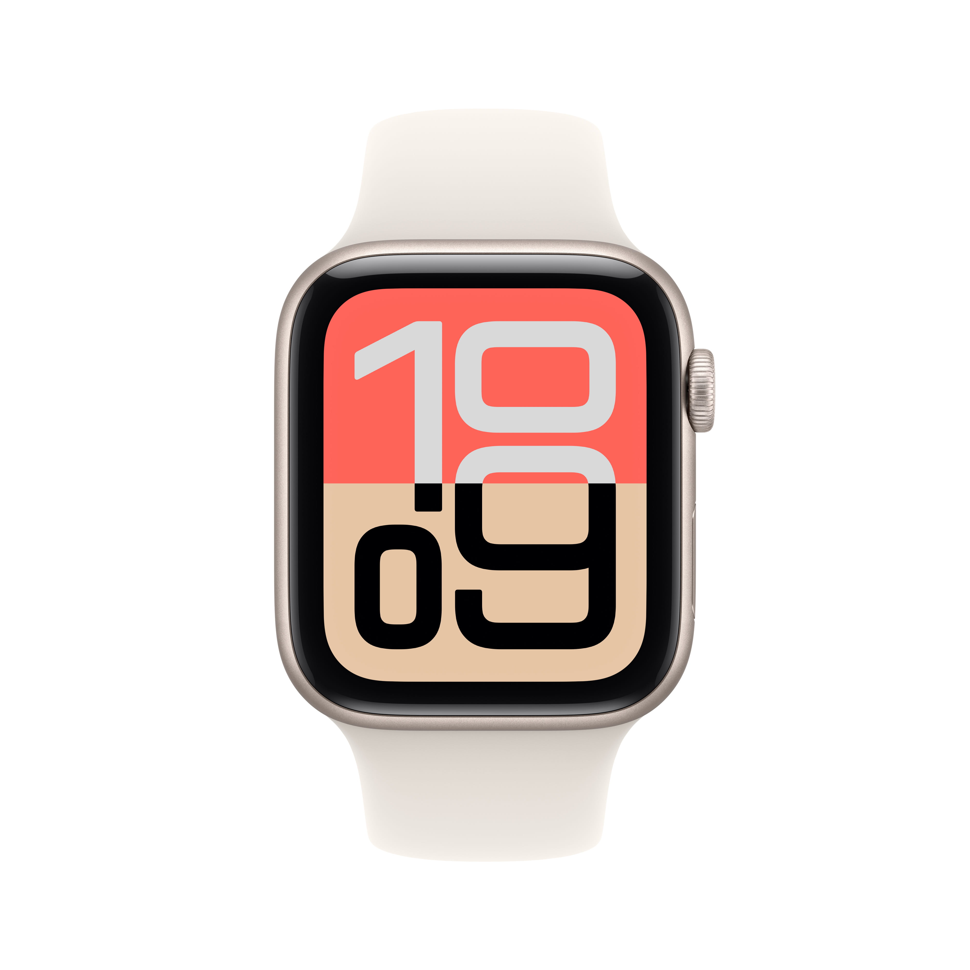 Apple Watch SE 3 (GPS + Cellular) - 44 mm - Sternenlicht-Aluminium