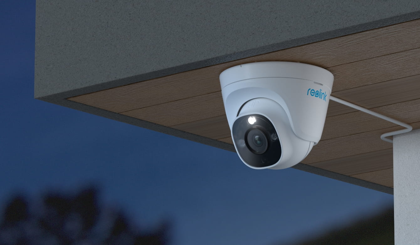 Reolink P344, IP-Sicherheitskamera, Innen & Außen, Kabelgebunden, Google Assistant, 700 lm, 6500 K