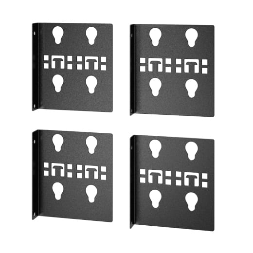 APC Easy Rack - PDU-Montageklammmern - Schwarz