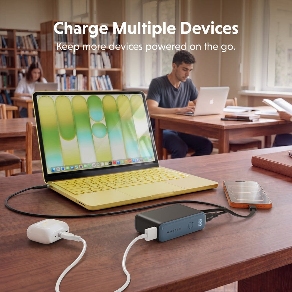 Targus HyperJuice Flex Mini - Powerbank - 10000 mAh - 30 watt - PD (USB-C)