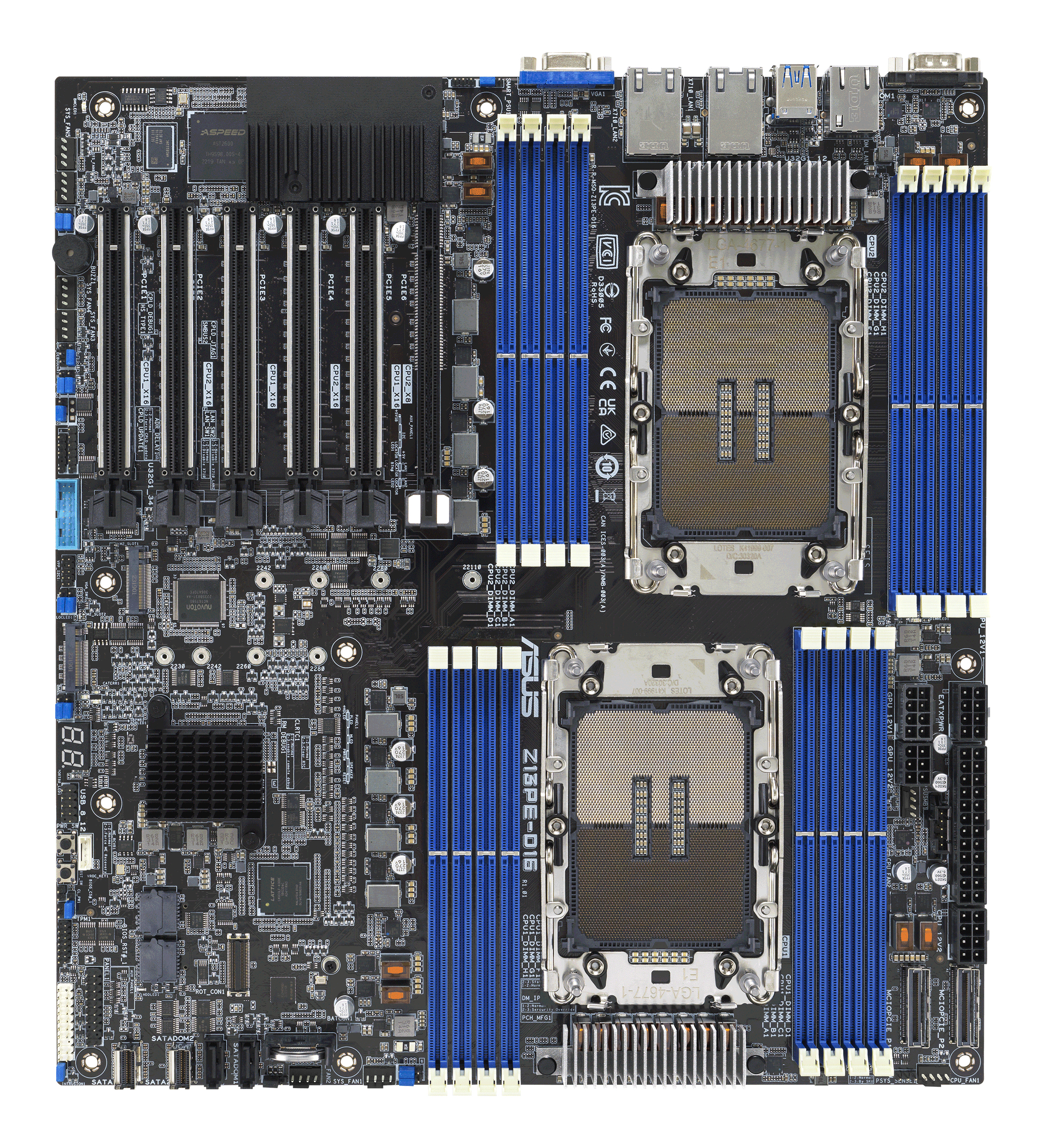 ASUS Z13PE-D16 - Motherboard - E-ATX - 2 x LGA4677