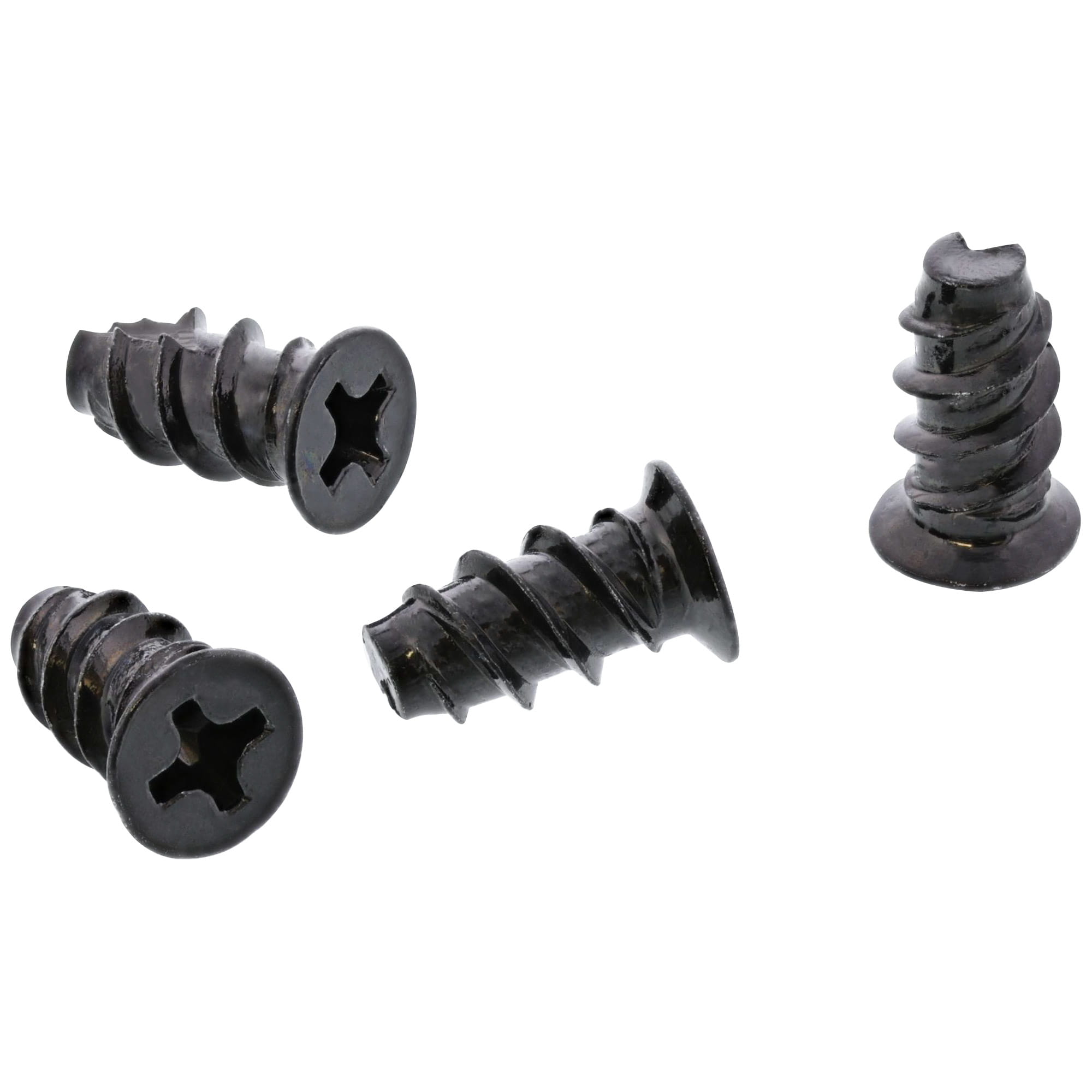 InLine Lüfterschrauben - 5,0x10,0mm - schwarz 50er Pack