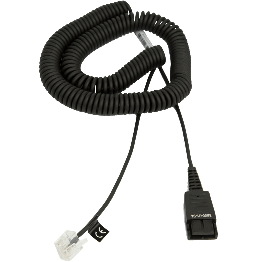 Jabra Kabelunterteil QD auf RJ45 (SIE OpenStage, 2m, spiral)