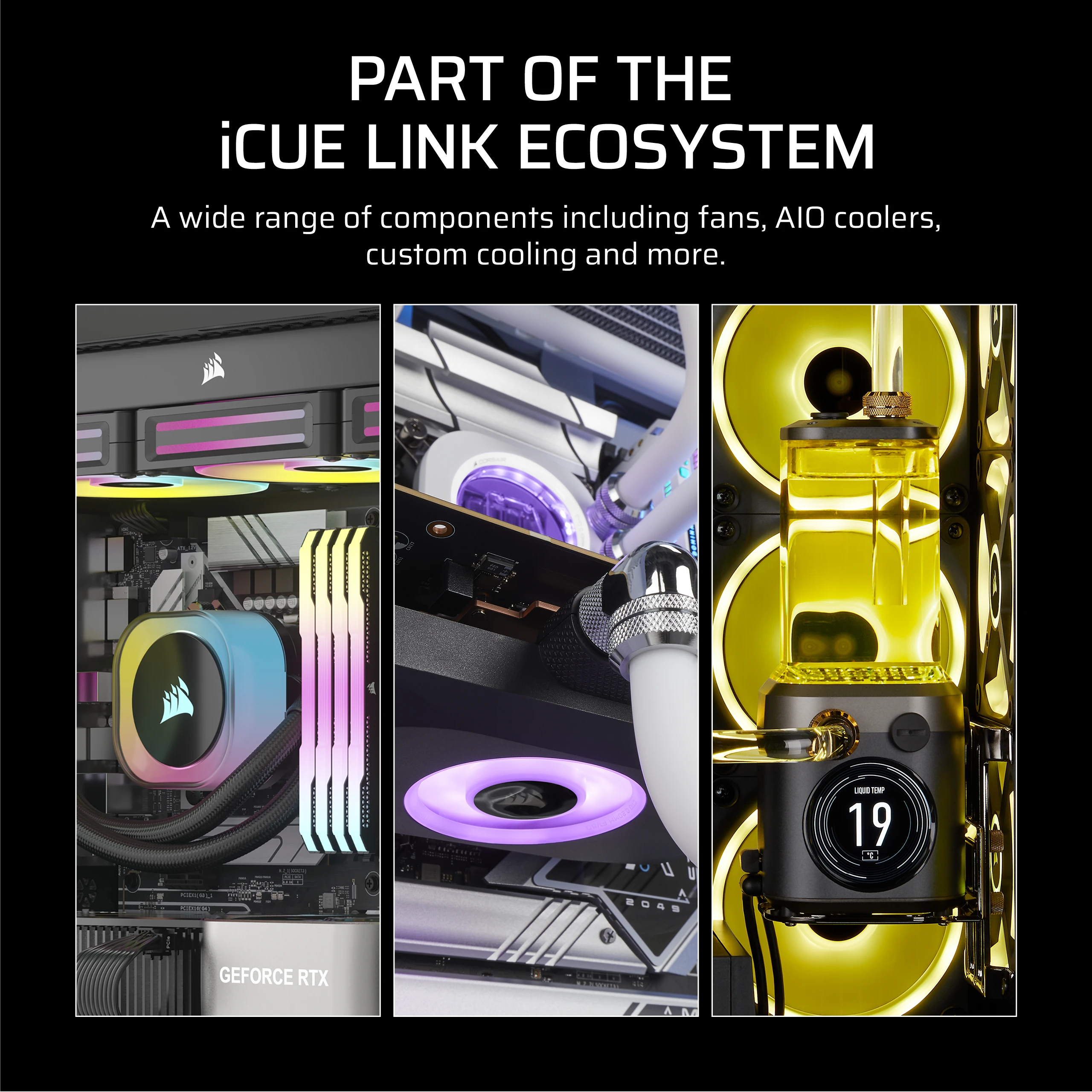 Corsair iCUE Link RX140 MAX RGB Expansion - Gehäuselüfter