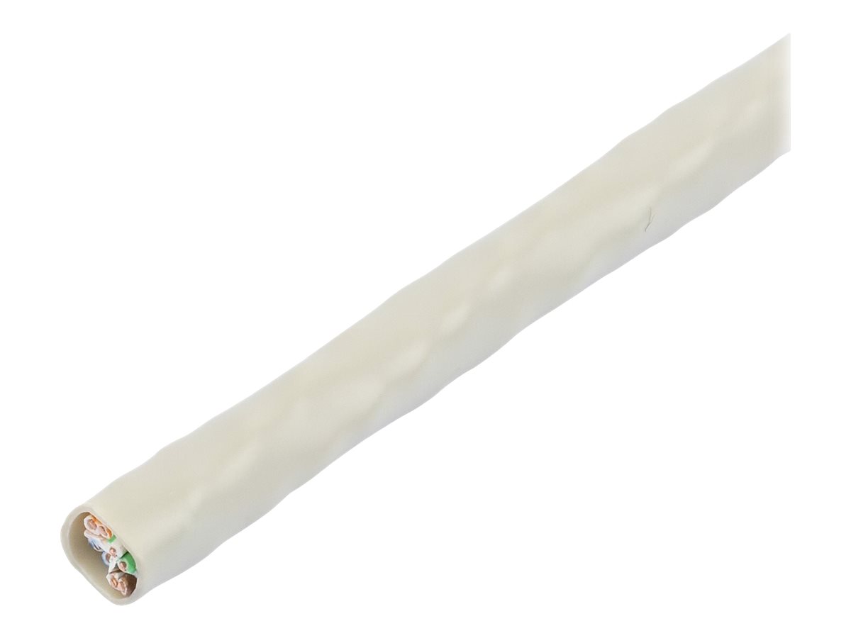 StarTech.com 1000 ft Bulk Roll of Gray CMR Cat6 Solid UTP Riser Cable - Cat 6 Riser Cable - Cat.6 CMR Ethernet Cable - 23 AWG - Gray (WIR6CMRGR)