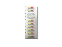 Quantum LTO-5 Barcode Labels series 000001-000100 - Strichcodeetiketten (Packung mit 100)