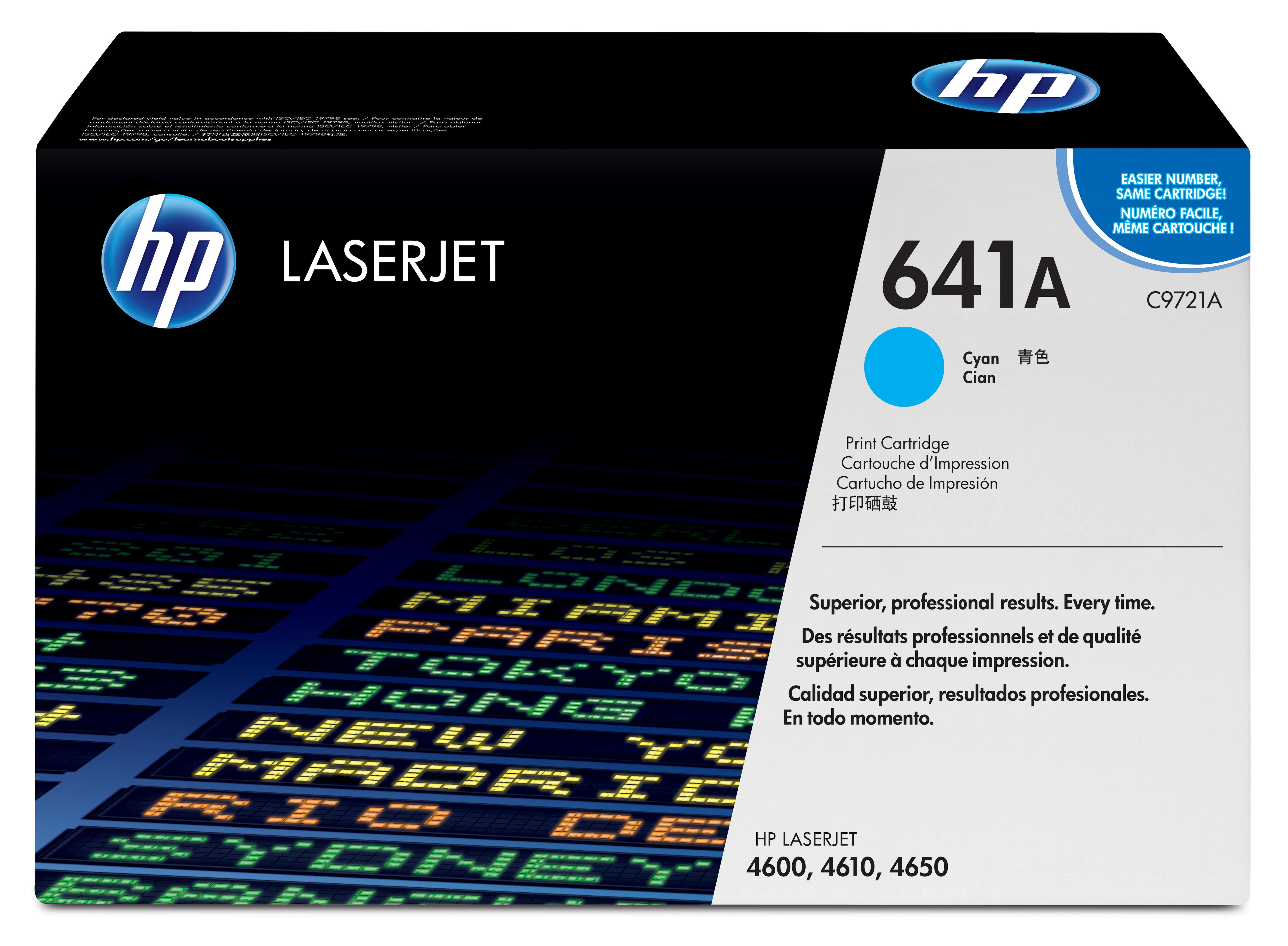 HP 641A - Cyan - original - LaserJet - Tonerpatrone (C9721A)