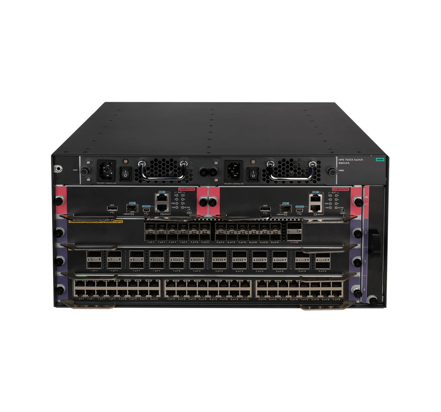 HPE FlexNetwork 7503X Chassis - Switch - L3