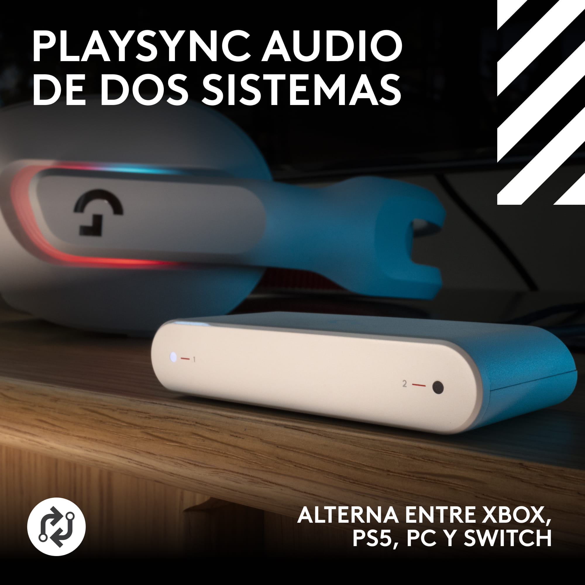 Logitech G Astro A20 X - Headset - ohrumschließend