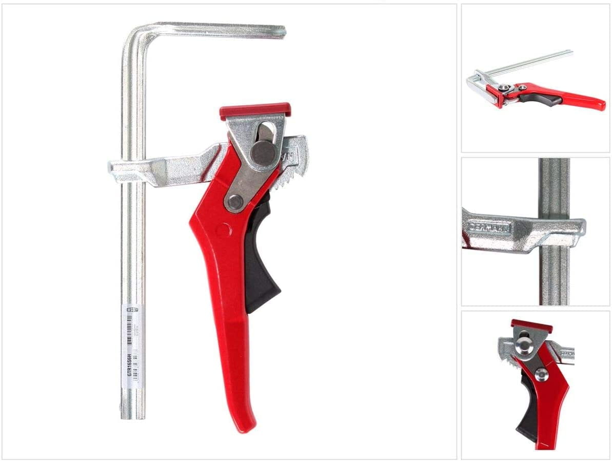 Bessey GTR16S6H, Kunststoff, Stahl, Zink