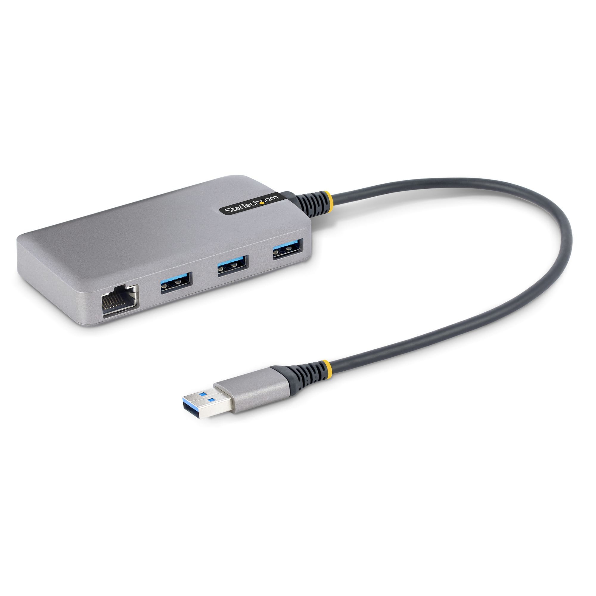 StarTech.com 3 Port USB Hub mit Ethernet - 3x