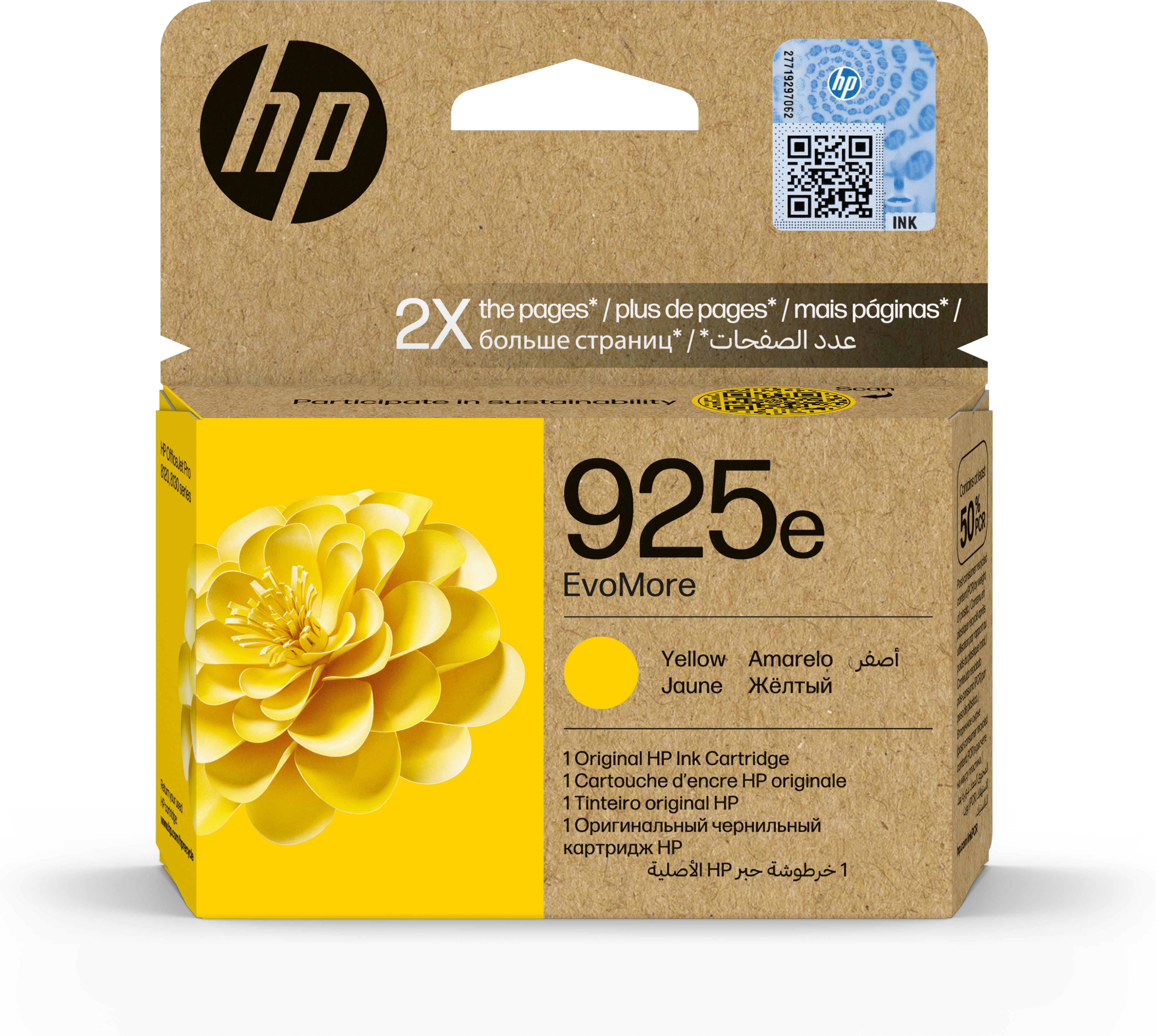 HP 925e EvoMore - Gelb - original - Tintenpatrone