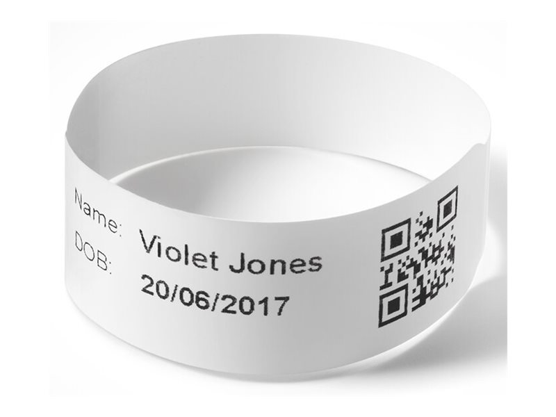 Brother Selbstklebend - weiß - 20 x 165 mm 250 Stck. (4 Rolle(n)