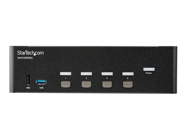 StarTech.com KVM Switch HDMI 4 Port - 4K 30 Hz