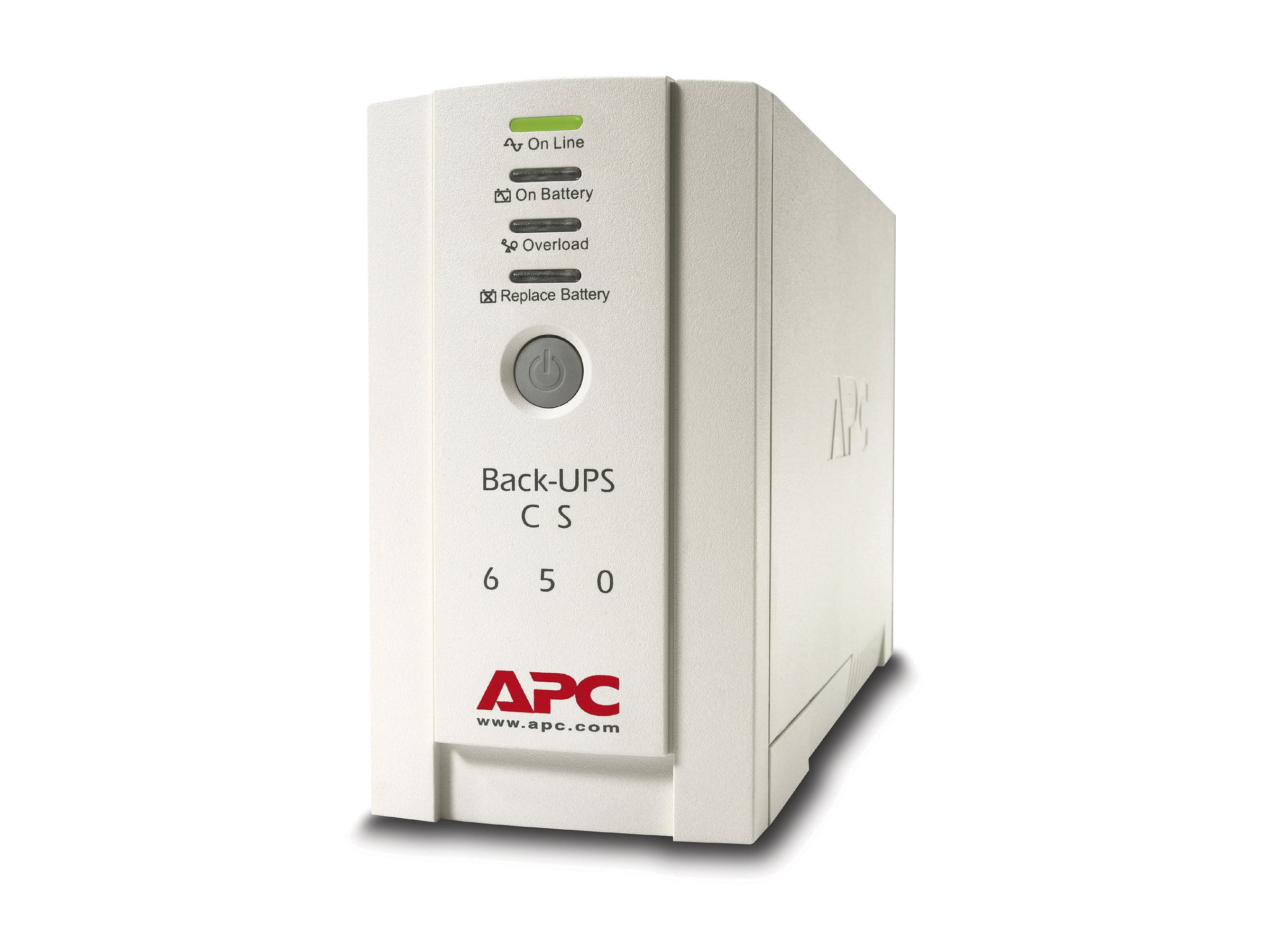 APC Back-UPS CS 650 - USV - Wechselstrom 230 V - Offline-USV