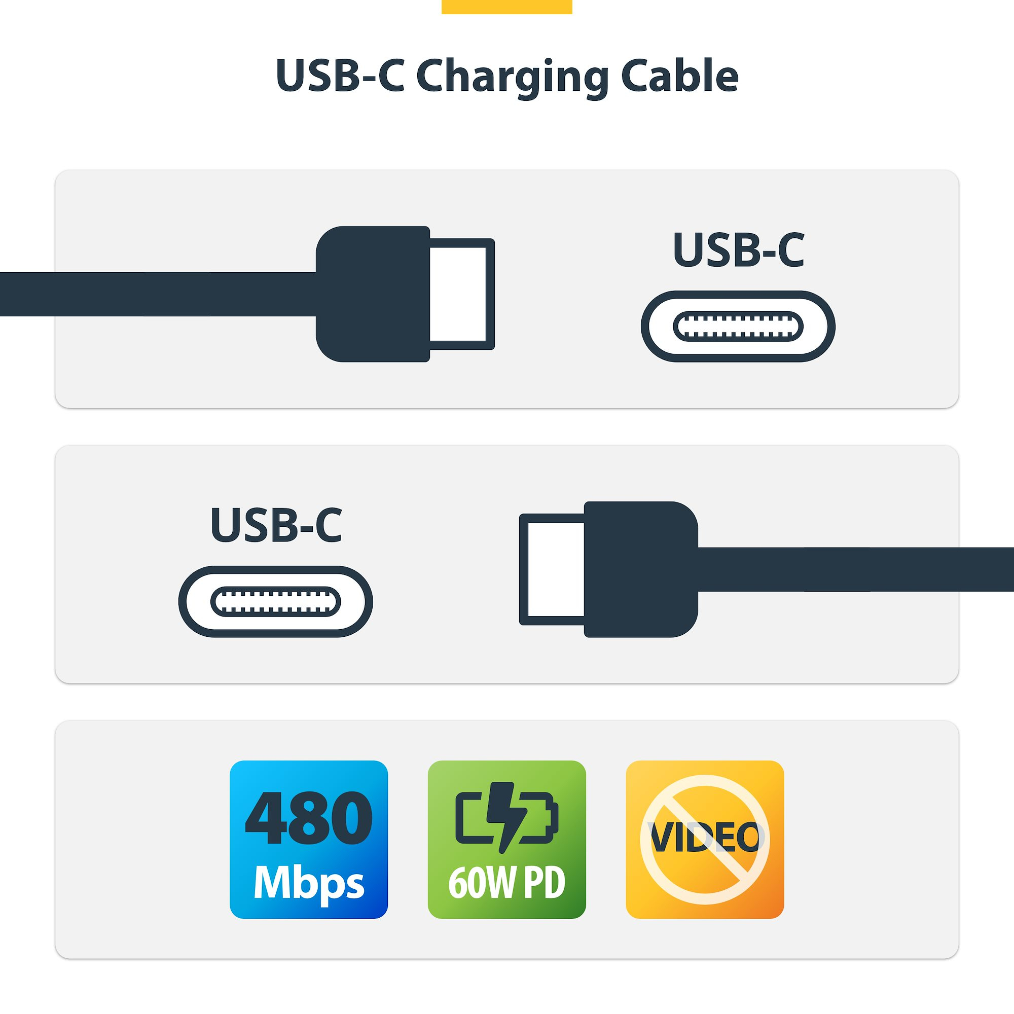 StarTech.com USB-Kabel - USB-C (M) zu USB-C (M)