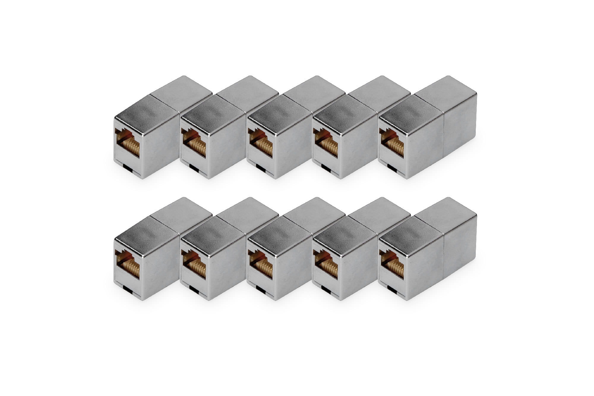 DIGITUS CAT 5e, Klasse D, RJ45 Modulare Kupplung - 10 Stk.