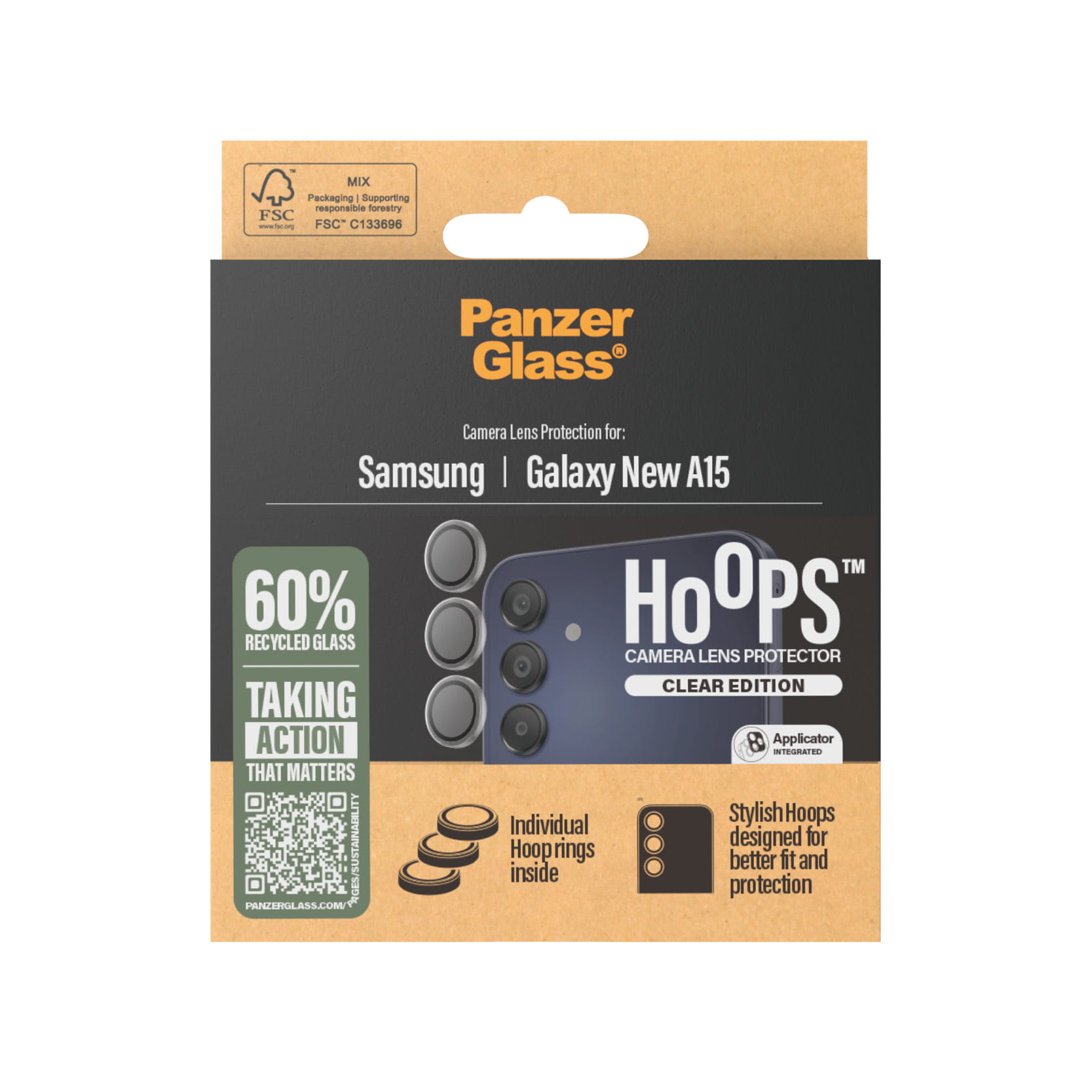 PanzerGlass Hoops - Objektivschutz für Handy