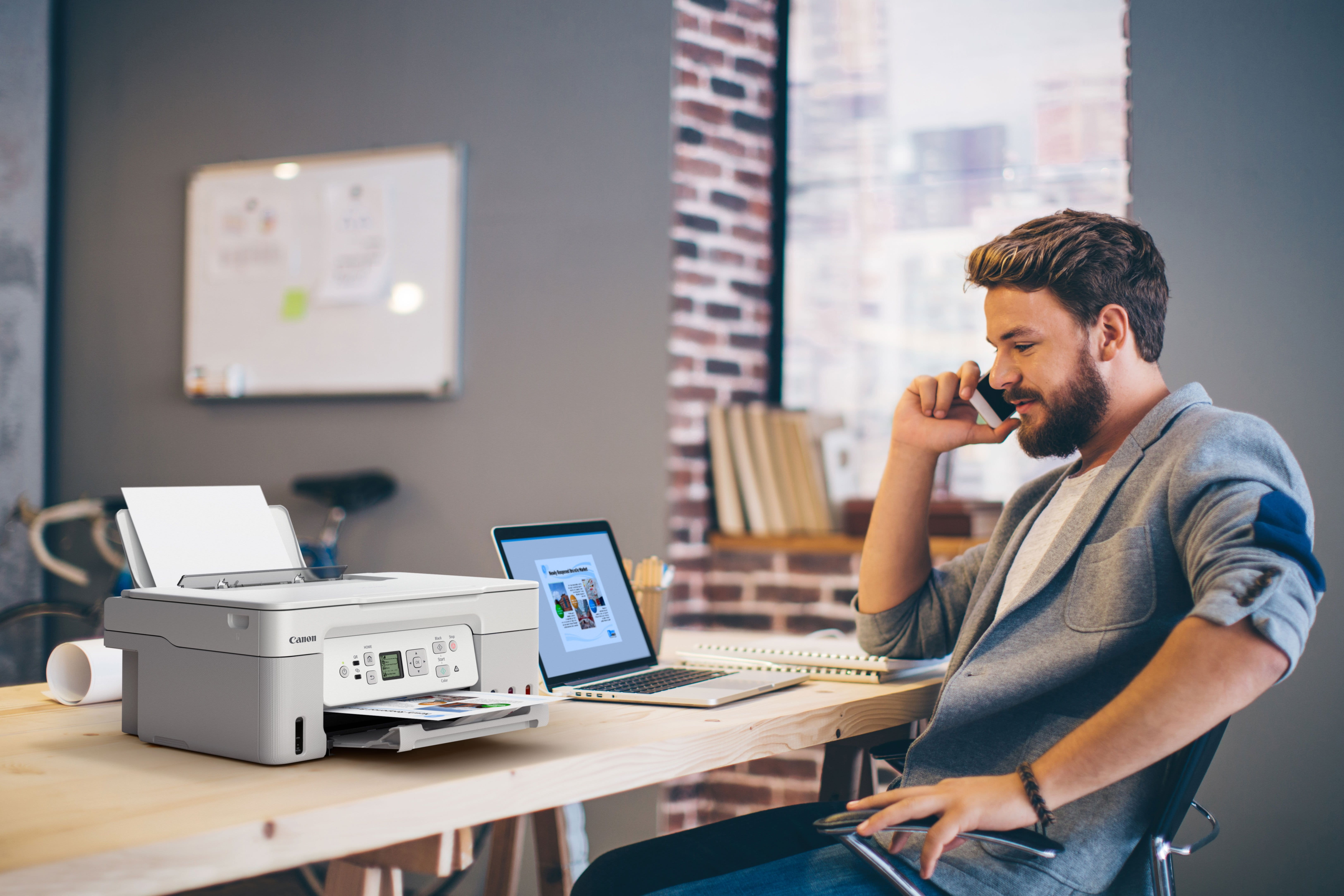 Canon PIXMA G3571 MegaTank - Multifunktionsdrucker - Farbe - Tintenstrahl - nachfüllbar - Legal (216 x 356 mm)/