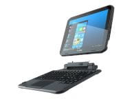 Zebra 2-in-1 - Tastatur - mit Touchpad, ausziehbarer integrierter Griff