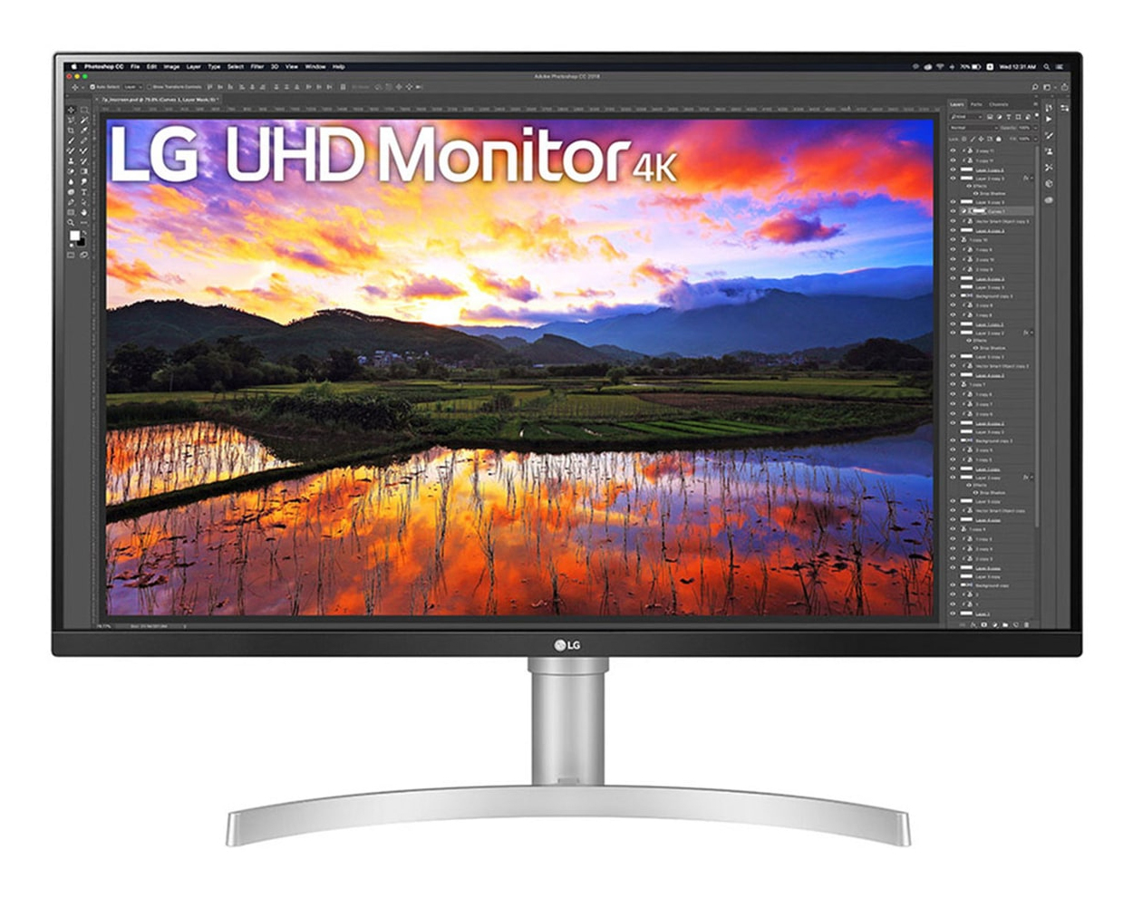 LG UltraFine 32UN650K-W - LED-Monitor - 81.3 cm (32")