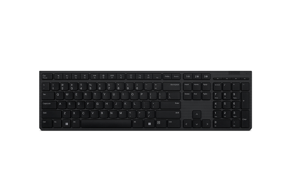 Lenovo Professional - Tastatur - kabellos - Bluetooth, 2.4 GHz