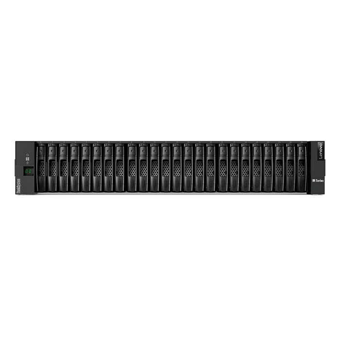 Lenovo ThinkSystem DE4000F 2U24 SFF controller enclosure - Festplatten-Array - 24 Schächte (SAS-3)