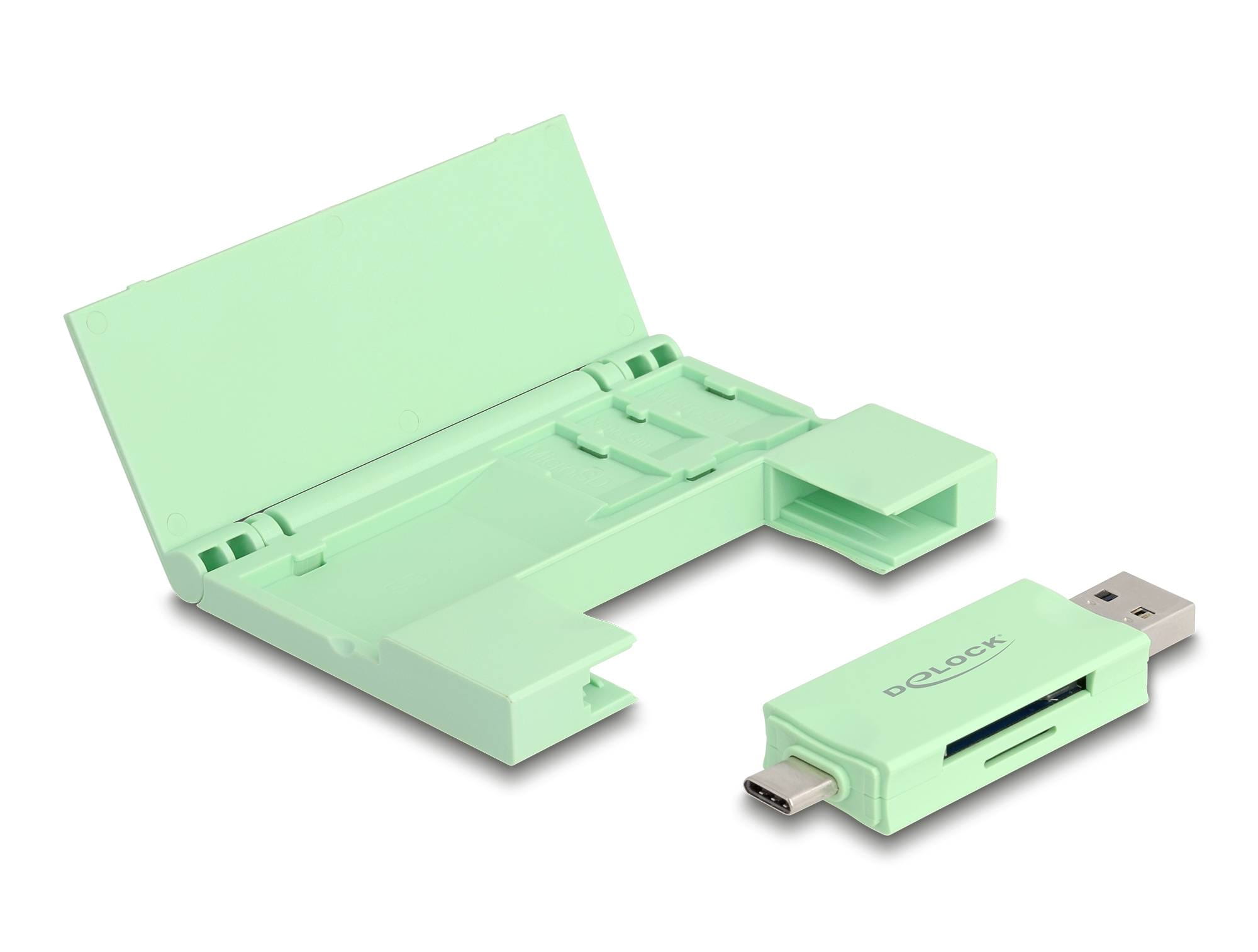 Delock Kartenleser (microSD, SD, MMC) - USB