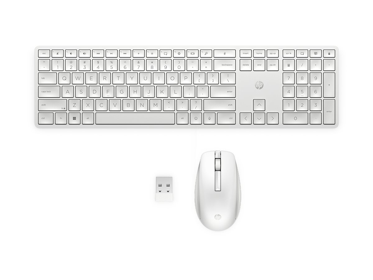 HPE 655 - Tastatur-und-Maus-Set - kabellos - Tastatur - Tastatur - 20 Tasten