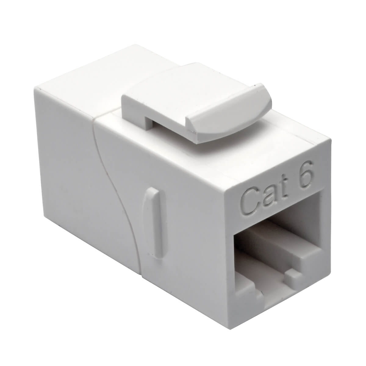 Tripp Eaton Tripp Lite Series Straight-Through Modular In-Line Snap-In Coupler - Netzwerkkoppler - TAA-konform - RJ-45 (W)