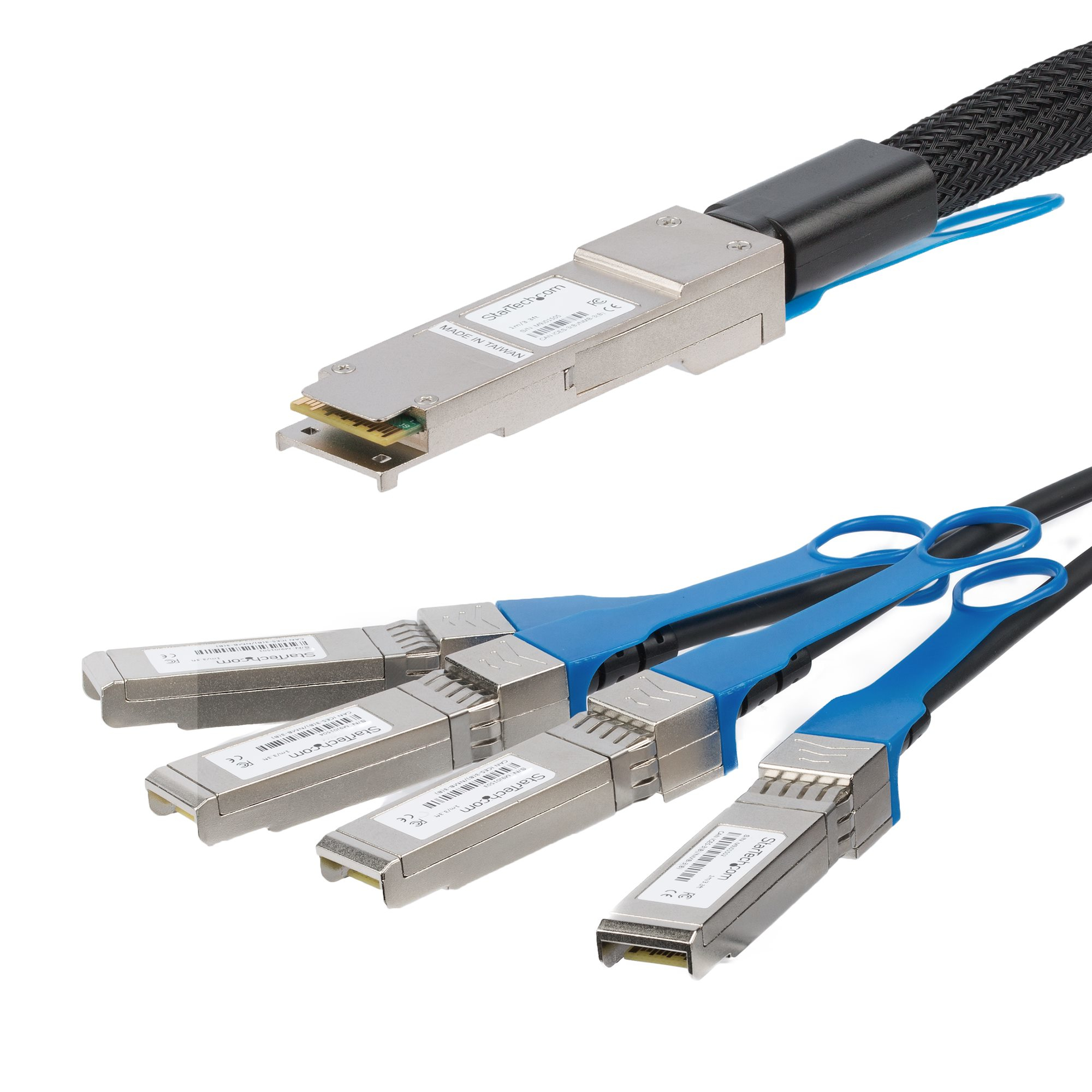 StarTech.com 3m QSFP+ Breakout Kabel - QSFP+ auf 4x SFP+
