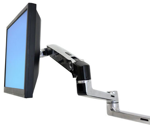 Ergotron LX - Montagekomponente (9 Zoll Verlängerungsarm, Abschlusskappe)