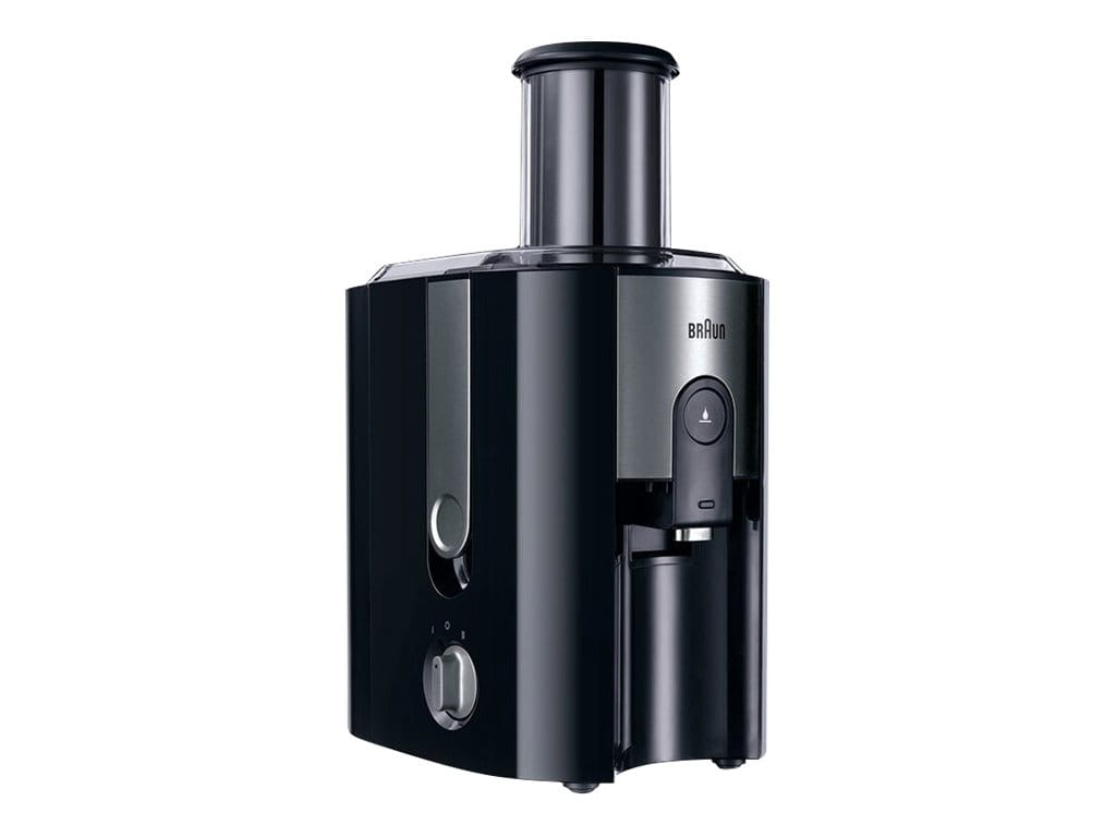 Braun Multiquick 5 juicer J 500, Schwarz, Silber, 2 l, 1,25 l, 7,5 cm, Kunststoff, Edelstahl, 900 W