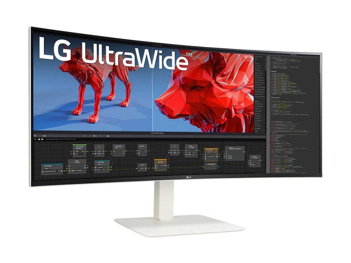 LG UltraWide 38BR85QC-W - LCD-Monitor - gebogen - 96.5 cm (38")
