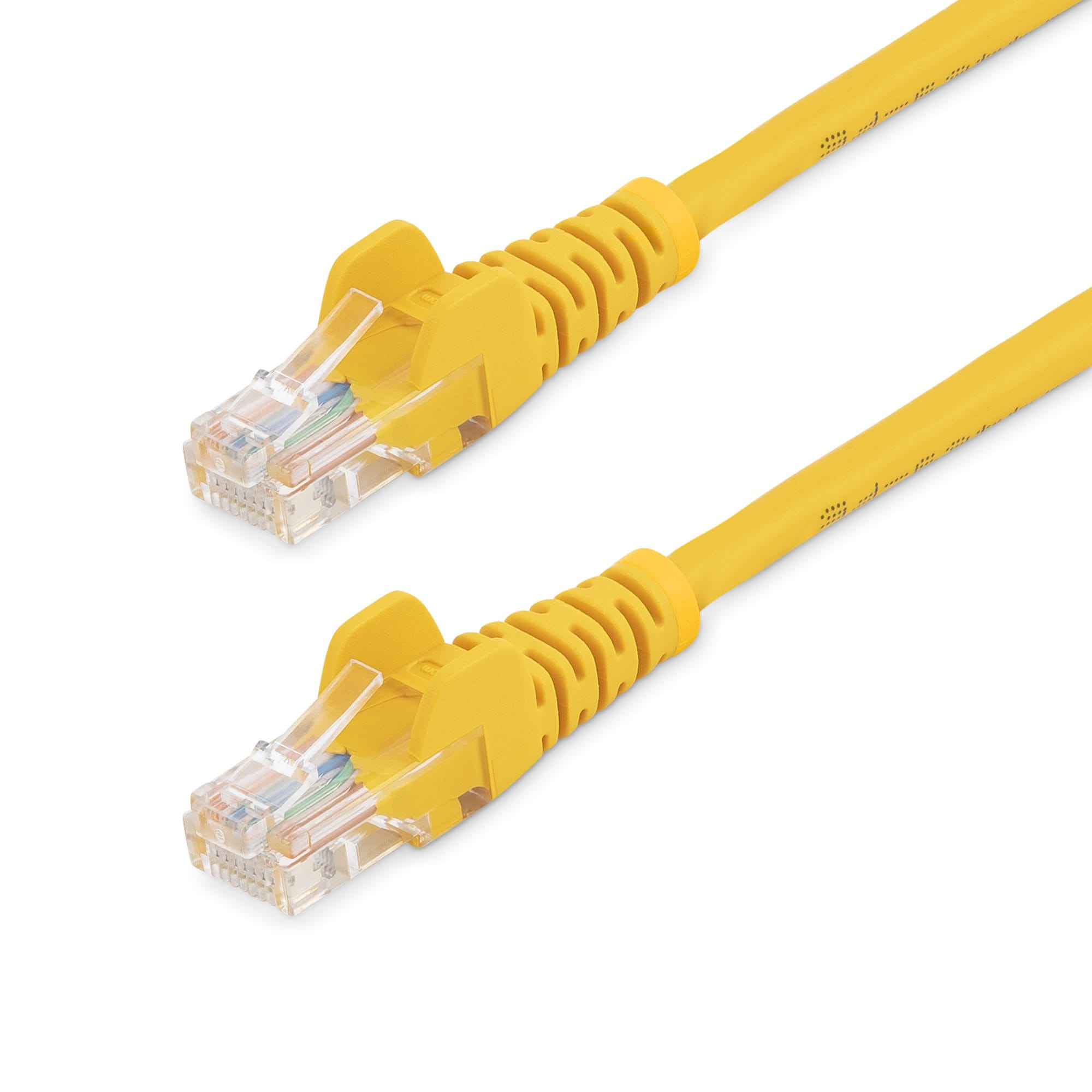 StarTech.com 3m Cat5e RJ45 UTP Netzwerkkabel Snagless - Cat 5e Patchkabel - Gelb - Stecker / Stecker - Patch-Kabel - RJ-45 (M)