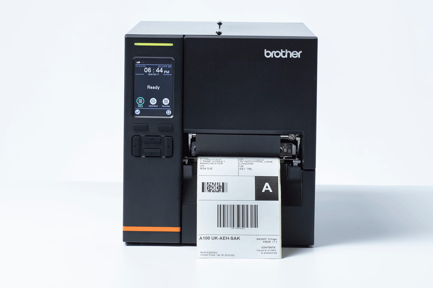 Brother Titan Industrial Printer TJ-4121TN - Etikettendrucker - Thermodirekt / Thermotransfer - Rolle (12 cm)