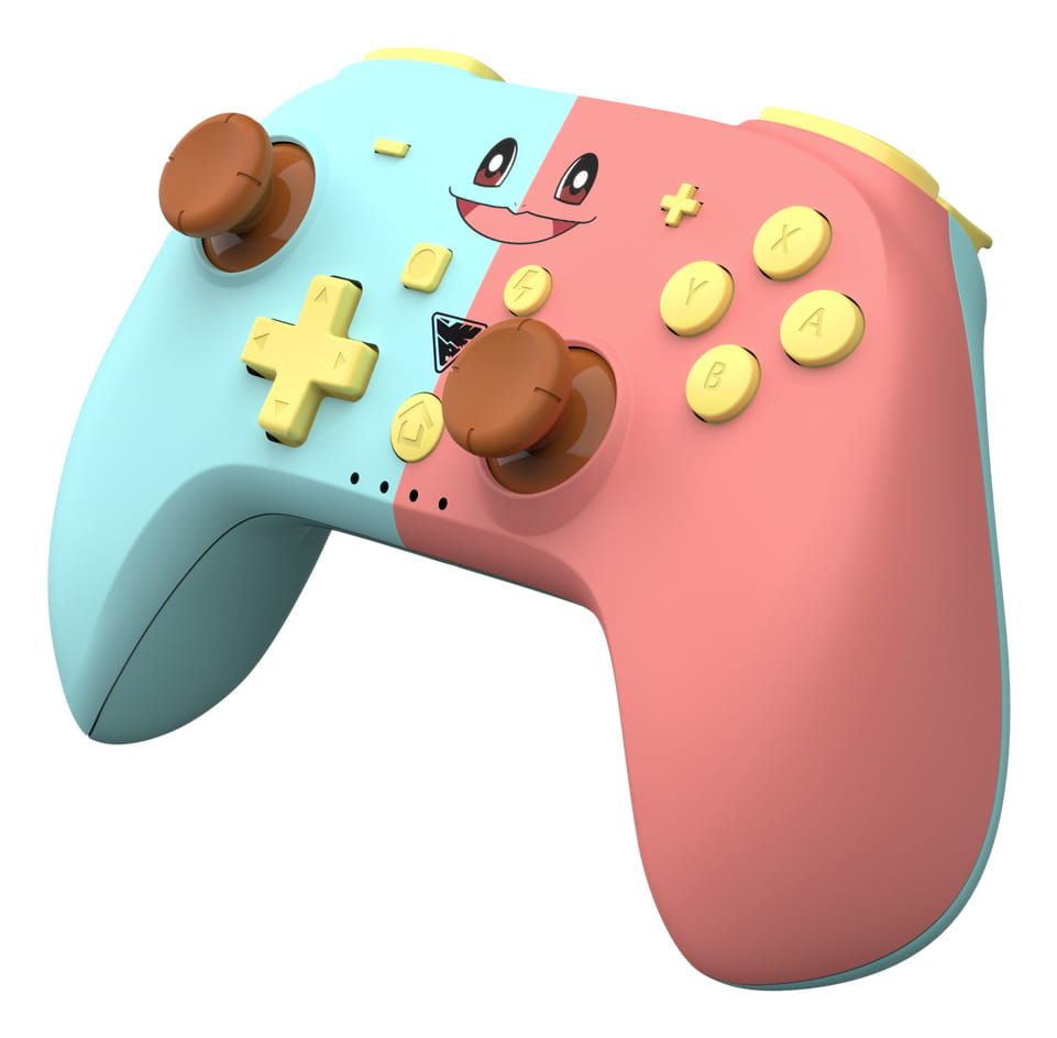 DragonShock PopTop, Gamepad, Nintendo Switch, PC, D-Pad, Home button, Turbo-Taste, Reset-Taste, Schaltfläche Start, Analog / Digital, Kabellos, Bluetooth