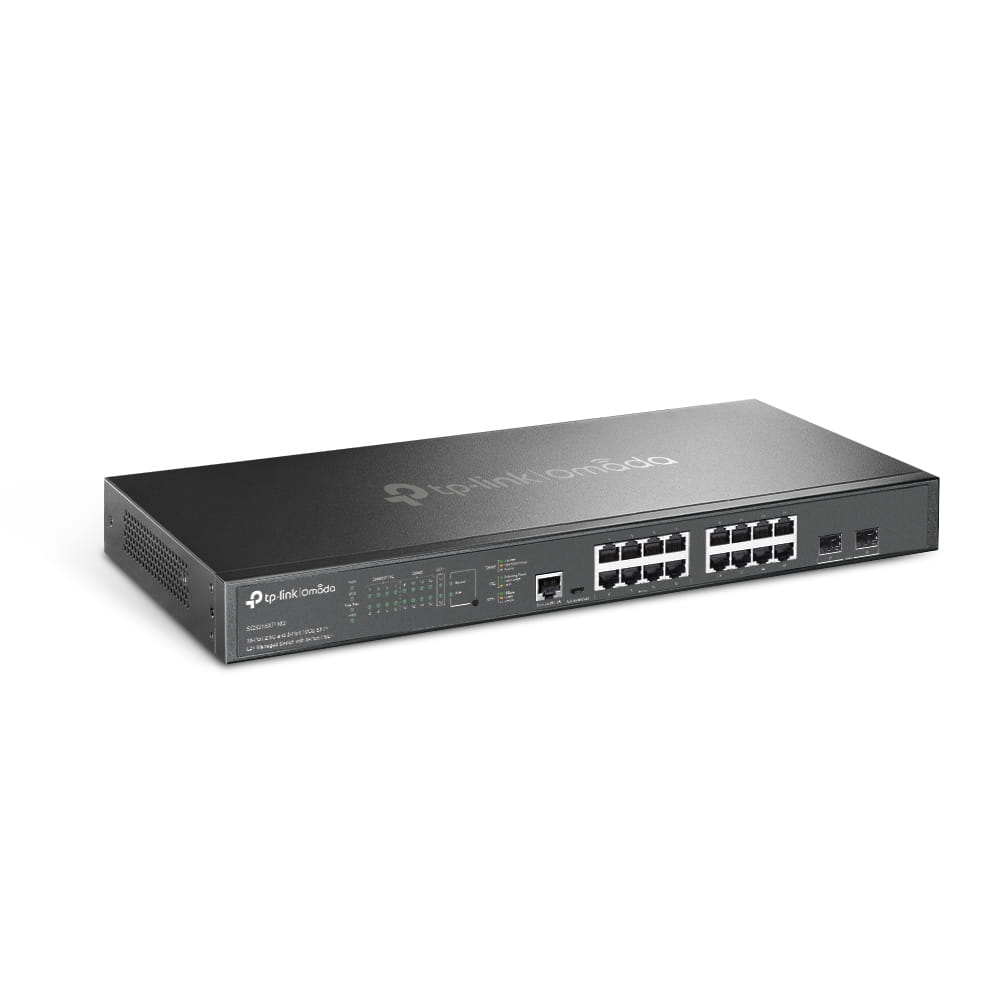TP-LINK Omada SG3218XP-M2 V1.6 - Switch - L2+ - managed - 8 x 2.5GBase-T + 8 x 100/1000/2.5G (PoE+)