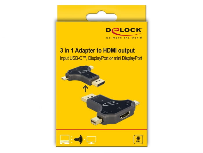 Delock Videoadapter - USB-C, Mini DisplayPort