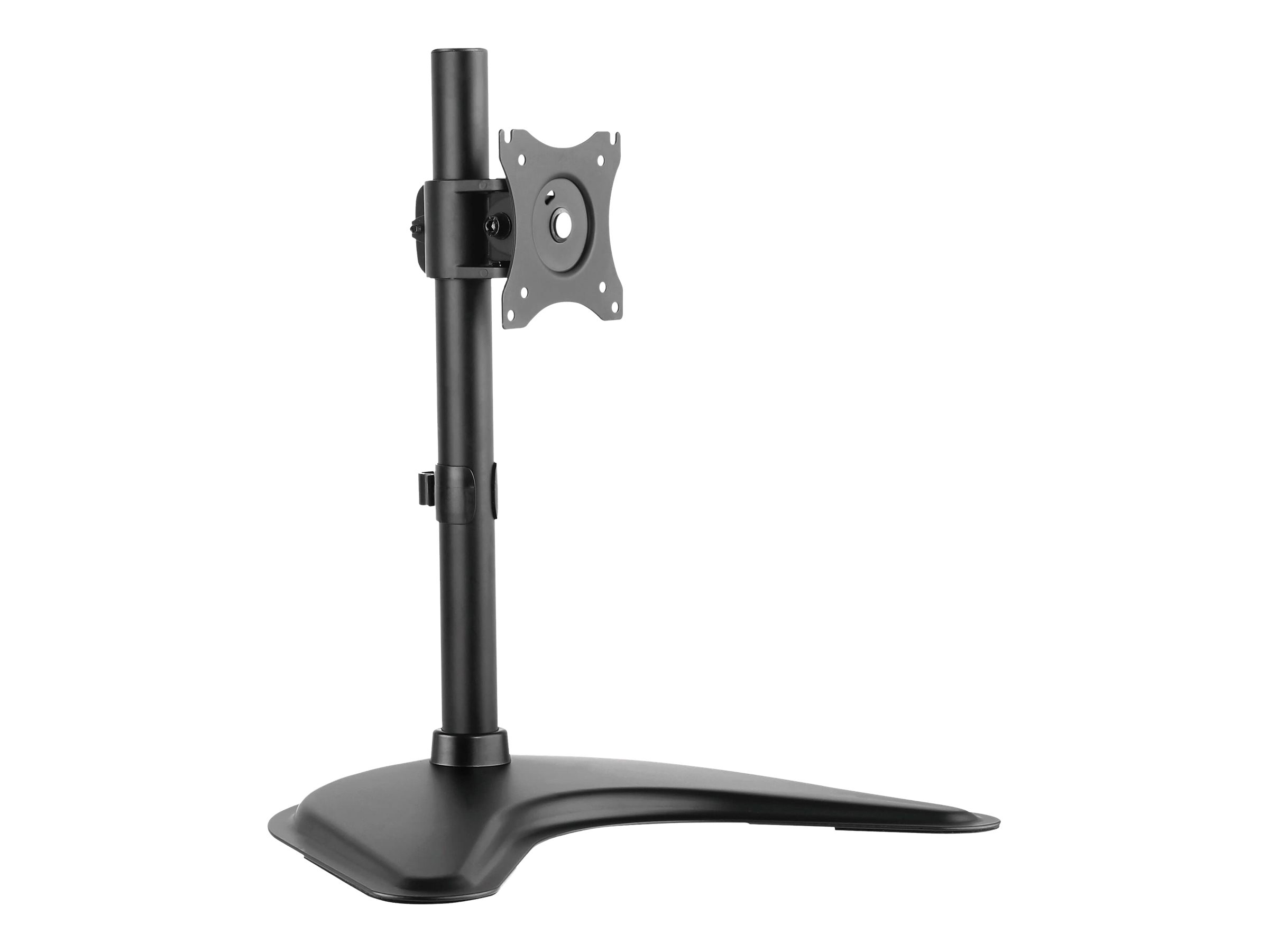 Tripp Eaton Tripp Lite Series TV Desk Mount Monitor Stand Single-Display Swivel Tilt for 13" to 27" Displays - Aufstellung - Voll beweglich - für Monitor - Stahl - Schwarz - Bildschirmgröße: 33-68.6 cm (13"-27")