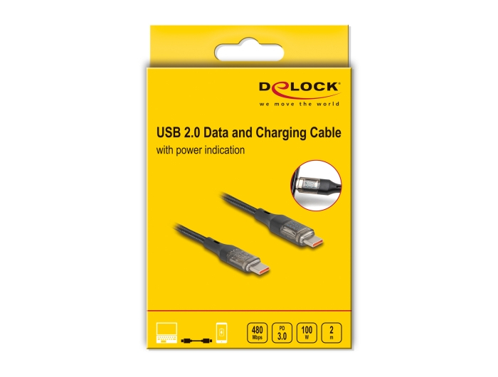Delock USB-Kabel - USB-C (M) zu USB-C (M)