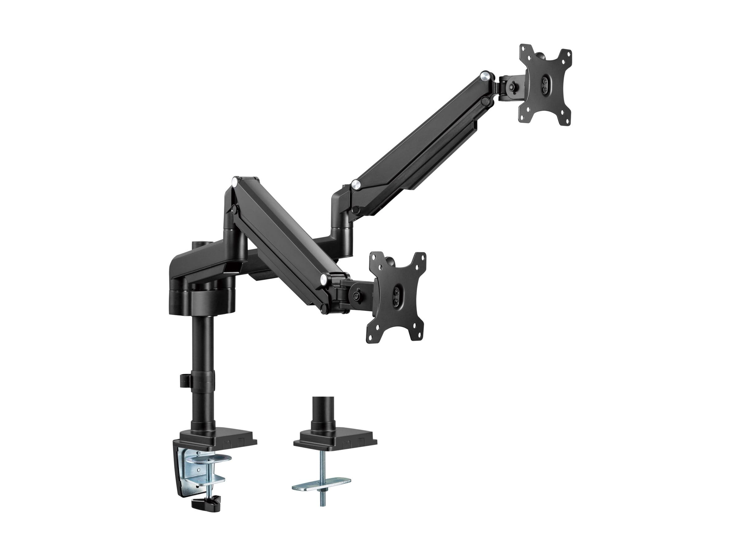 InLine Tischhalterung mit Lifter - für zwei Monitore bis 82cm (32") - 9kg